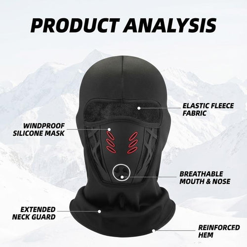 Motorcycle Bicycle Riding Protective Warm Breathable Mask